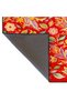Mosso Green Theme Flower and Cheetah Figure Patterned Woven Base Modern Decorative Rug Mosso3263 - 3