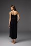 Viscose Dressing Gown Set of Lace with Straps Nightgown Set Bm-1840 - 4