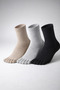 3-Pack Socks with Bamboo Fingers |   Odor and Fungus Preventer |   Sweat Absorber |   Scented