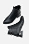Egd 102 Low Heel Boots with Back Buckle Detail - 4