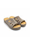 Genuine De Leather Am Orthopedic Suede Suede Uk Special Design Slippers for Those with Thin Feet - 2