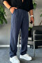 Men's Comfortable Summer Smoked Loose Linen Pants