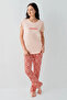 Women's Modal - Cotton Short Sleeve Pajama Set Arnetta 3611 - 2