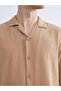 Brown Comfortable Fit Dobby Men's Shirt - 3