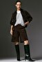 ALLBUCKS PULL&BEAR %100 جلد سويدي جلد شورت برمودا ABPNB3745