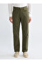 Khaki Standard Fit Men's Trousers - 2
