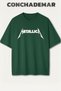 Metallica Printed Premium Oversized Cotton Lu t Shirt