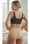 6-Piece High Waist Panties Set of Cotton Skin Color - 2
