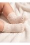 100% Cotton Organic Cotton Piece Baby Girl Socks Set – Heart Patterned Piece, Soft, Cotton Piece, Newborn Socks, 0-24 Months - 2