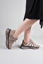 Pira Thick Sole Sports Shoes Beige - 2