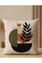 Bohemian Style Earth Tones Geometric Patterned Set of Cushion Cover of 4 - 2