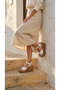 High Platform Wedge Heel Skin Buckle Summer Women's Wedge Sole Sandals Shoes - 9