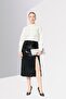 Women Sequin Midi Skirt, Black - 2