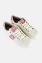 Women Lace Up Casual Shoes, White - 2