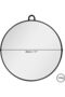 Lightweight Handheld Round Hairdressing Mirror - 2