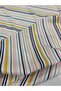 150 En White with Colorful Stripes on White Background Viscose&Cotton - 4