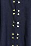 Denim Suit with Snap Fasteners on the Front and Lace Detail on the Skirt -K.Laci - 6