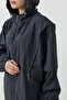 Motion Sport Trench Coat Navy Blue - 3