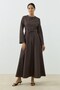 Elvira Dress Brown