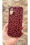 iPhone 16 Plus Compatible Leopard Printed Pack Silicone Shock-Absorbing Classic Protected Rubber Case - 3