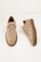 Bruno Men's Genuine Leather Suede Sneakers - Beige Daily Casual Shoes - 6