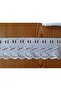 Terikoton Eyelet Embroidery Lace Güpür - 8.70 Mt (1 Roll) - 4