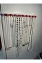 Decorative and Practical Jewelry Organizer with Red Heart Figure - 3