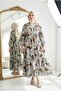 Women's Ethnic Chic Modest Dress Long Dress - 3