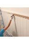 3 Pieces of Wavy Mdf Wood Decoration, Paintable Wall Decoration, Shelf Edge 50 cm - 2