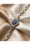 Pinterest Women's Steel Watch Gold & Silver Color Blue Dial Luxury |   Vintage Stylish Elegant Wrist Watch 2026 - 5