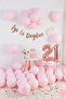 Macaron Pink Balloons 20 Pieces Birthday Party Decoration - 3