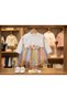 Baby Girl Rainbow Tulle Piece Mevlütlük Set - 2