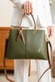 Women's Polo 3-Compartment Long Crisscross Strap Shoulder & Clutch Bag (32x24 Cm) - 3