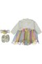 Baby Girl Rainbow Tulle Piece Mevlütlük Set - 3