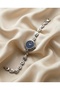 Vintage Women's Steel Watch Silver Color Blue Dial Luxury |   Stylish Elegant Old Money Wristwatch 2026 - 2