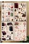 16 Pages Vintage Sticker Book, Scrapbook |   Agenda |   Journal Sb0002 - 6