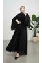 Chiffon Lined Hijab Dress – Does Not Show Undergarments, H Lightweight and Flowing Fabric, Stylish and Elegant Long Dress