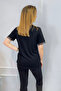 Blouse with Lace Collar and Sleeves - 7