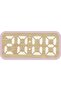 Wooden Bamboo Alarm Clock, Assorted - 4