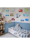 Car Wall Sticker Set, Baby Boy, Children's Room Decoration Party Ornament, Birthday Concept - 2