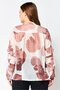 Women Round Neck Long Sleeve Allover Print Shirt, Multicolor - 4
