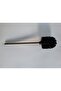 2 Pieces Metal Handle Replacement Toilet Brush (Black) - 2
