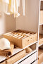 14-Compartment Drawer/Closet Organizer for Clothes, Towels, and Duvets - Foldable Organizer Box - 44X44X17 cm