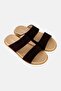 Men Slip On Arabic Sandals, Coffee Brown - 2