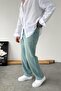 Antique Ice Blue Premium Basic Regular Trousers - 2