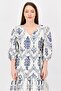 Women Allover Print Maxi Dress, Multicolor - 3