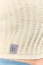 Women Straight Across Strapless Crop Top, Beige - 3