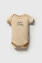 Maya Luca Printed 100% Cotton Cotton Baby Bodysuit - 4