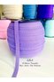 10 Meters Width 1 cm Lilac Color Cotton Pieces Narrow Woven Pieces, Herringbone Piping, Ribbon, Styrofoam, Sewing Tape