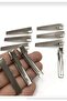 Metal Clasp Buckle, Alligator Clasp 50 Pieces 4.5 cm Clip Clasp - 3